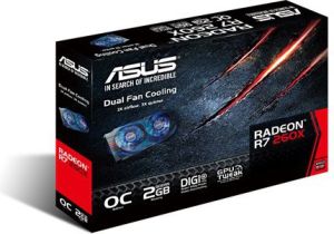 Karta graficzna Asus Radeon R7 260X OC, 2GB GDDR5 (128 Bit), HDMI, 2xDVI, DP, BOX (R7260X-OC-2GD5) 5
