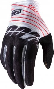 100% Rękawiczki 100% CELIUM Glove black white roz. L (długość dłoni 193-200 mm) (NEW) 1