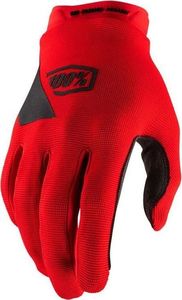 100% Rękawiczki 100% RIDECAMP Glove red roz. XL (długość dłoni 200-209 mm) (NEW) 1