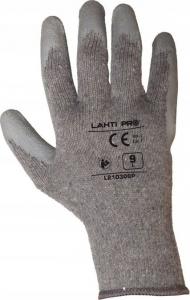 Lahti Pro rękawice lateks szare rozmiar 11" (L210311K) 1