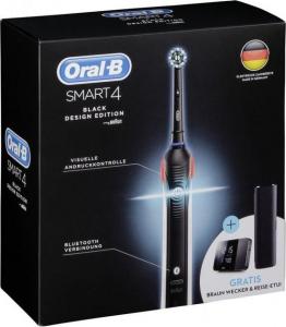 Szczoteczka Oral-B Szczoteczka elektryczna Smart4 Black Edition + Budzik 3