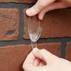 3M Haki Na Drzwi 2szt Zewnętrzne Plastikowe Transparentne 17091 Command 7