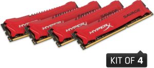 Pamięć HyperX Savage, DDR3, 32 GB, 1600MHz, CL9 (HX316C9SRK4/32) 1