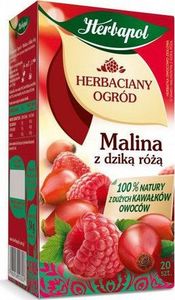 HERBAPOL Herbata herbapol herbaciany ogród malina z dziką różą 20/p 1