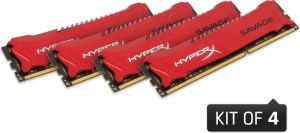 Pamięć HyperX Savage, DDR3, 32 GB, 2400MHz, CL11 (HX324C11SRK4/32) 1