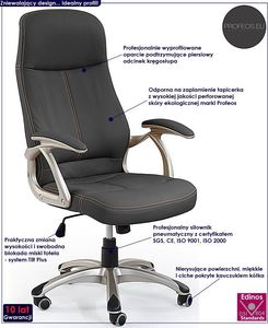 Krzesło biurowe Profeos Afiks Czarne 2