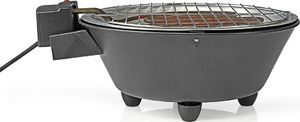 Grill elektryczny Nedis Electric Barbeque | Round | 30 cm | 1250 Watt | 4
