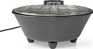Grill elektryczny Nedis Electric Barbeque | Round | 30 cm | 1250 Watt | 8