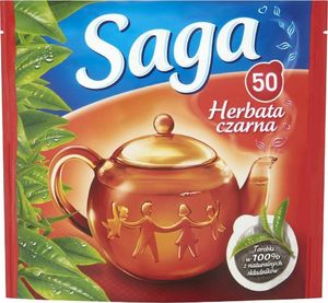 Saga SAGA_Herbata czarna 50 torebek 70g 1