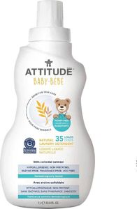 Attitude Sensitive Skin Baby, Delikatny płyn do prania tkanin dziecięcych, 35 prań, 1L 1