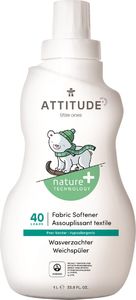 Płyn do płukania Attitude Attitude, Płyn do płukania ubranek dziecięcych Gruszkowy Nektar (Pear Nectar) 40 płukań - 1000 ml 1