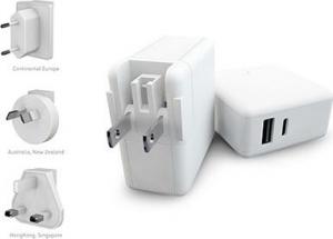 Ładowarka KMP 1x USB-A 1x USB-C 3 A (2099992102) 2