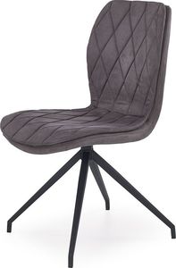 Profeos Krzesło w industrialnym stylu Gimer - popielate 1