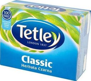 Tetley Herbata tetley classic czarna 100/p 1