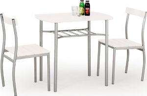 Profeos Stół z krzesłami Twiner - biały 1