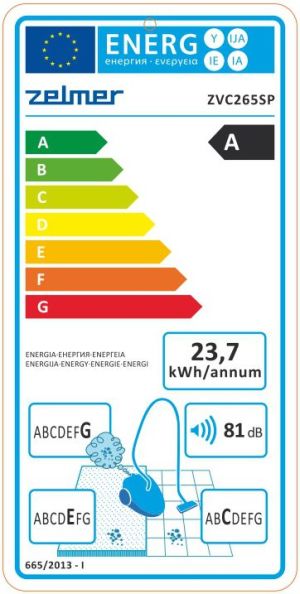 Odkurzacz Zelmer Pluser ZVC265SP 9