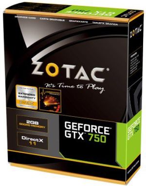 Karta graficzna Zotac GeForce GTX 750 2GB GDDR5 (128 bit) DVI, Mini HDMI, BOX (ZT-70704-10M) 6