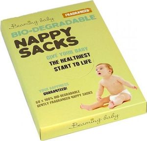 Beaming Baby Biodegradowalne Zapachowe Worki na Zużyte Pieluszki, 60szt. 2