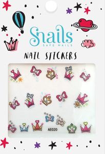 Snails Naklejki na paznokcie Perfect Princess dla dziewczynek 1