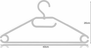 Wieszak Obrotowy Biały 5szt F 5