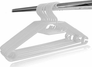 Wieszak Obrotowy Biały 5szt F 6