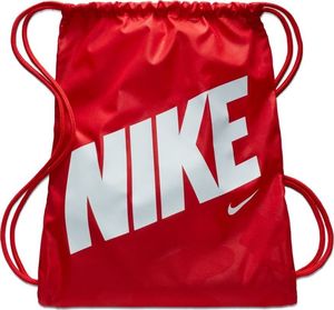 Nike NIKE Worek sportowy Dziecięcy PLECAK Czerwony uniwersalny 1