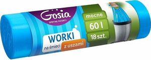 Politan Gosia Worki Na Śmieci Uszy 60l A18 Czarne 6179 2