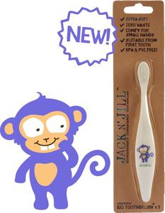 Jack NJill Jack N'Jill, BIO Szczoteczka do zębów, Monkey 2