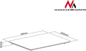 Maclean Uchwyt do DVD (MC-629) 3