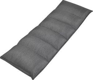 vidaXL Składana leżanka, szara, tkanina 3