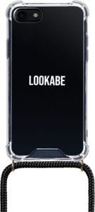 Lookabe LOOKABE Crossbody Phone Clear Case Black | iPhone 7 / 8 1