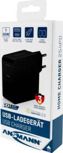 Ładowarka Ansmann Home Charger 254 PD 1x USB-A 1x USB-C 3 A (1001-0096) 2