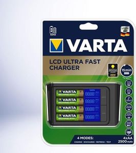 Ładowarka Varta LCD Ultra-Fast-Plus (57685101441) 1