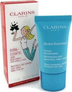 Clarins Krem do twarzy Hydra-Essentiel Moisturizes And Quenches Silky Cream nawilżający 15ml 1