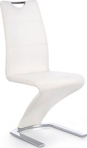 Elior Krzesło tapicerowane Diskin - białe 1