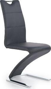Elior Krzesło tapicerowane Diskin - czarne 1