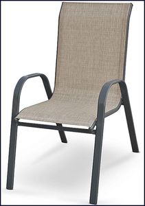 Elior Modne krzesło ogrodowe Malaga - popiel 3