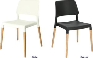 Elior Skandynawskie krzesło Pollo - białe 1