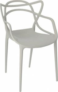 Elior Minimalistyczne krzesło Wilmi - szare 1