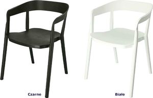 Elior Minimalistyczne krzesło Brett - białe 1