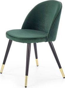 Elior Krzesło tapicerowane Noxin - zielone 1
