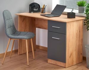 Biurko Elior Zuma Jasnobrązowe 120 cm x 55 cm 2