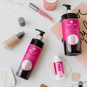 Basiclab płyn micelarny do do skóry naczynkowej i wrażliwej 300ml 3