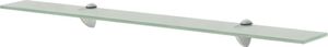 vidaXL Półka pod lustro 80cm przezroczysty (3051539) 2