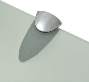 vidaXL Półka pod lustro 80cm przezroczysty (3051539) 5