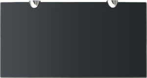 vidaXL Półka pod lustro 40cm czarny (3051527) 4