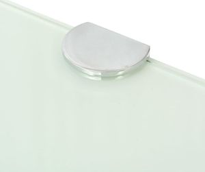 vidaXL Półka narożna 45cm biały (3051600) 5