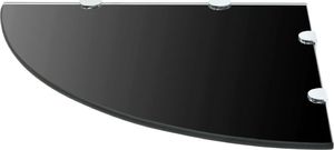 vidaXL Półka narożna 45cm czarny (3051597) 3