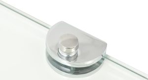 vidaXL Półka narożna 35cm przezroczysty (3051593) 6