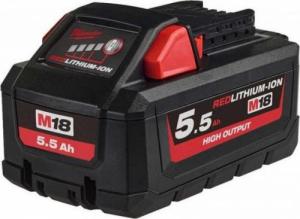 Milwaukee Milwaukee M18HB5.5 18V 5.5 Ah High Output Battery 1